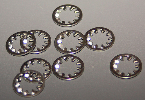 #10 Lock Washer, Internal Tooth, Stainless