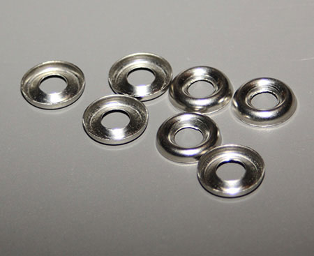 #8 Interior Finishing Cup Washer, 82 Degree, Stainless