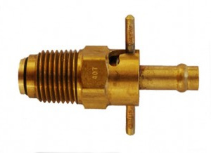 Valve, Oil Drain 1/2" NPT x 1.125" L, Brass
