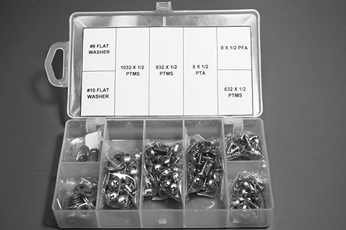 PSA Enterprises :: Kits :: Hardware Kits :: Assorted Stainless Steel ...
