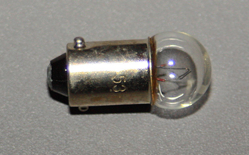 Lamp, 14 Volt, 1 Candle Power, Single Contact